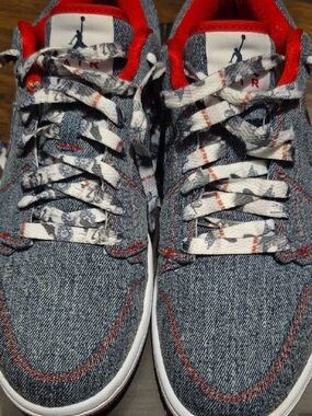Wmns Air Jordan 1 Retro Low Denim 2007 (Size 10) - Like New W/ Box (Men's 8.5)
